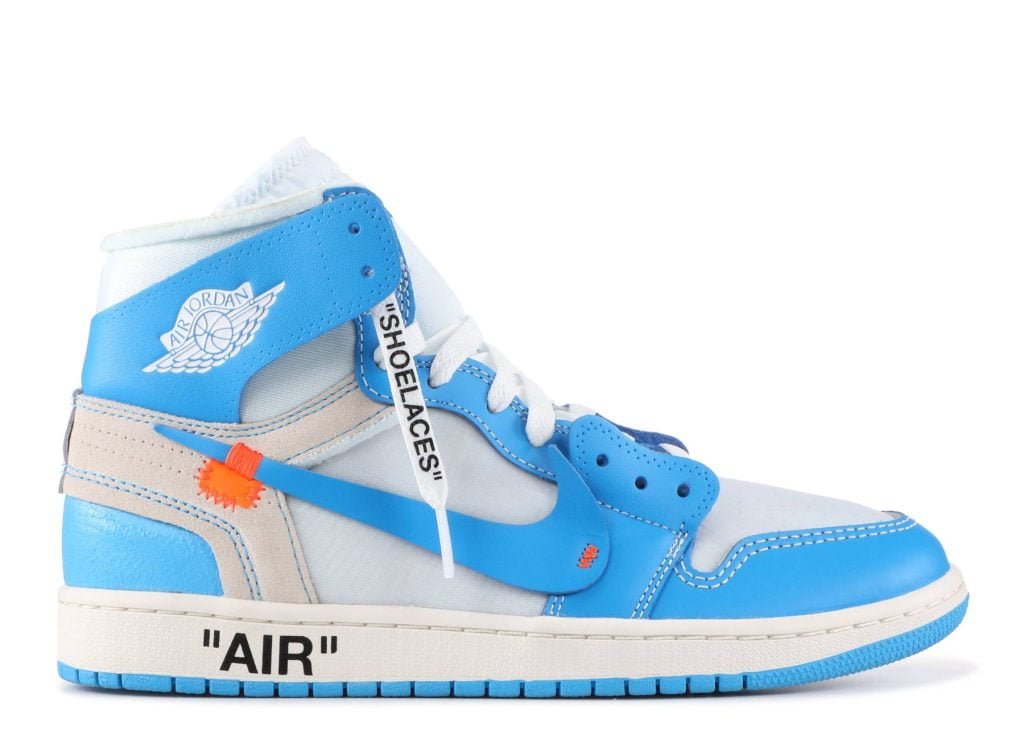 Off-White x Air Jordan 1 Retro High OG 'UNC'